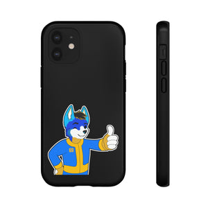 Hund The Hound - Fallout Hund - Phone Case Phone Case AFLT-Hund The Hound Glossy iPhone 12 Mini 