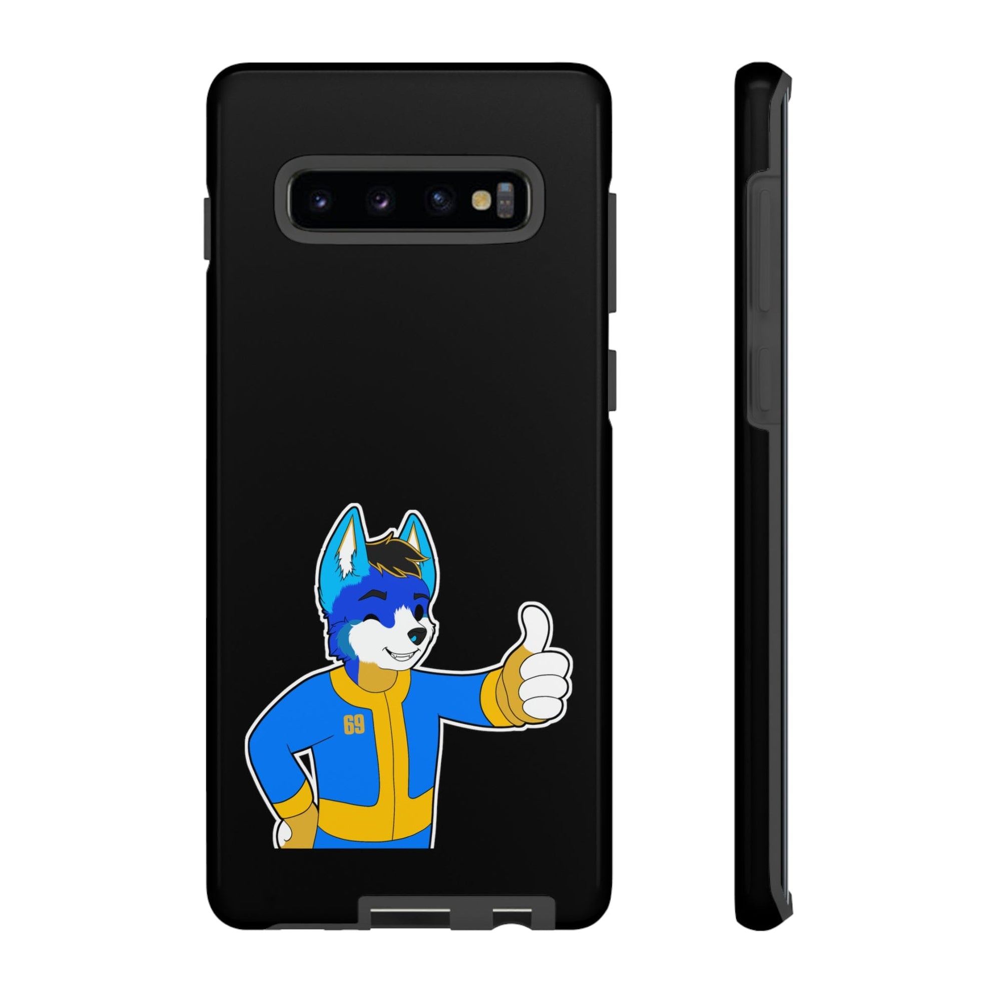 Hund The Hound - Fallout Hund - Phone Case Phone Case AFLT-Hund The Hound Glossy Samsung Galaxy S10 Plus 