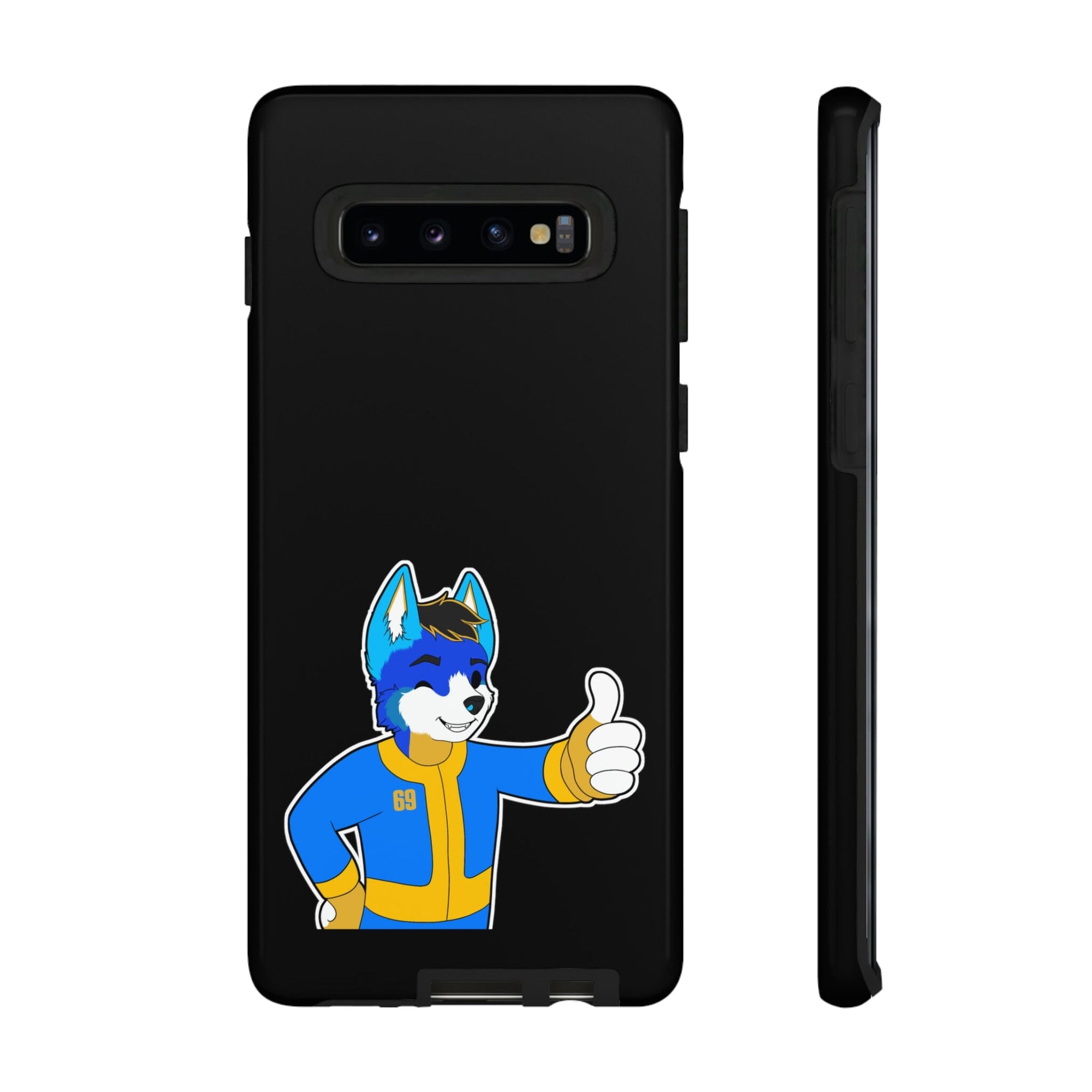 Hund The Hound - Fallout Hund - Phone Case Phone Case AFLT-Hund The Hound Glossy Samsung Galaxy S10 