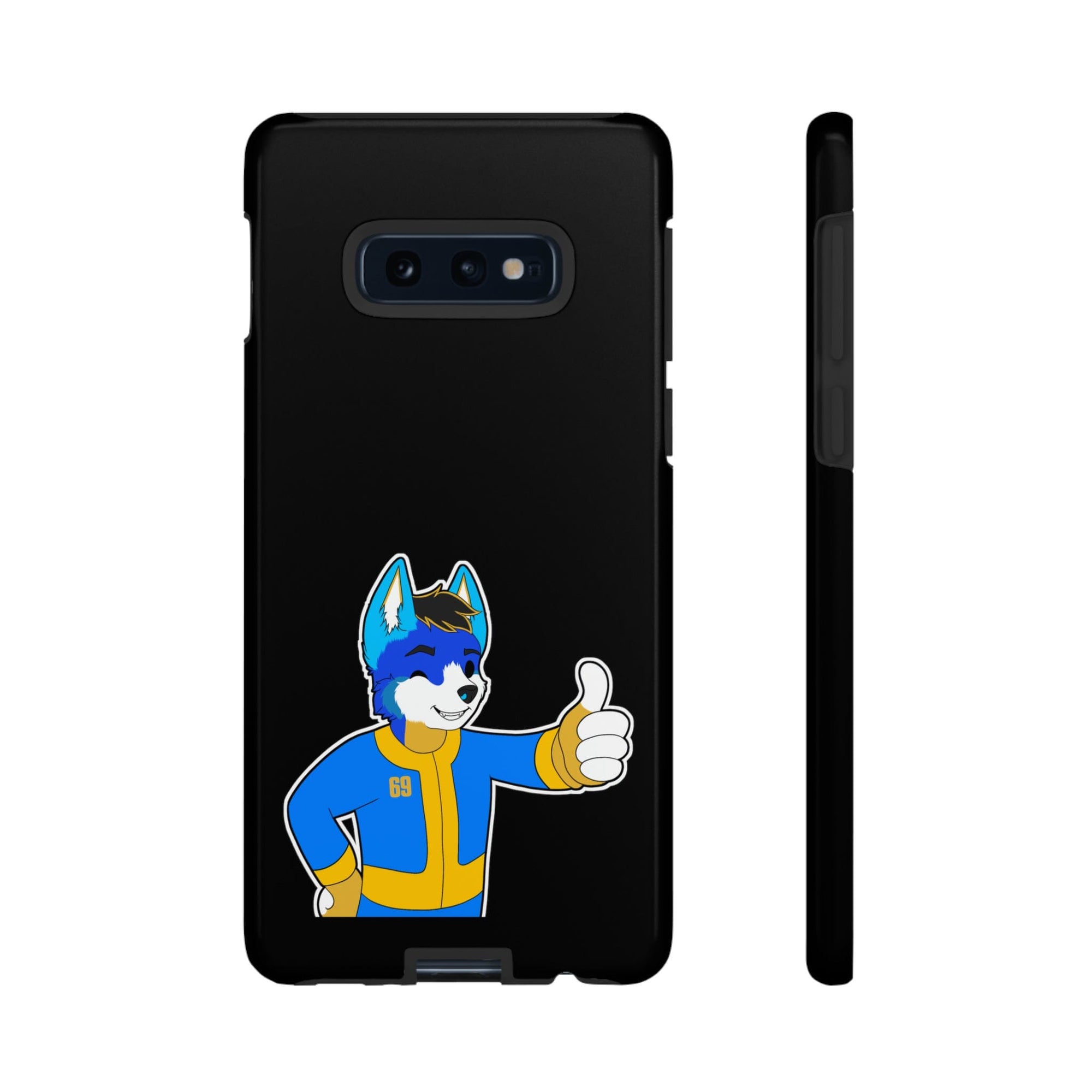 Hund The Hound - Fallout Hund - Phone Case Phone Case AFLT-Hund The Hound Glossy Samsung Galaxy S10E 