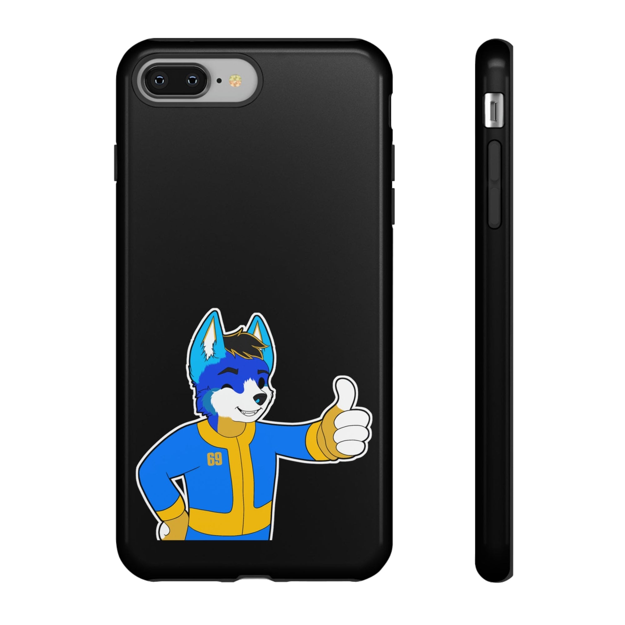 Hund The Hound - Fallout Hund - Phone Case Phone Case AFLT-Hund The Hound Glossy iPhone 8 Plus 