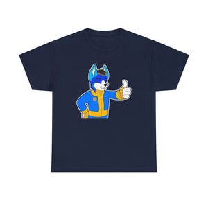 FALLOUT HUND - T-Shirt T-Shirt AFLT-Hund The Hound Navy Blue S 