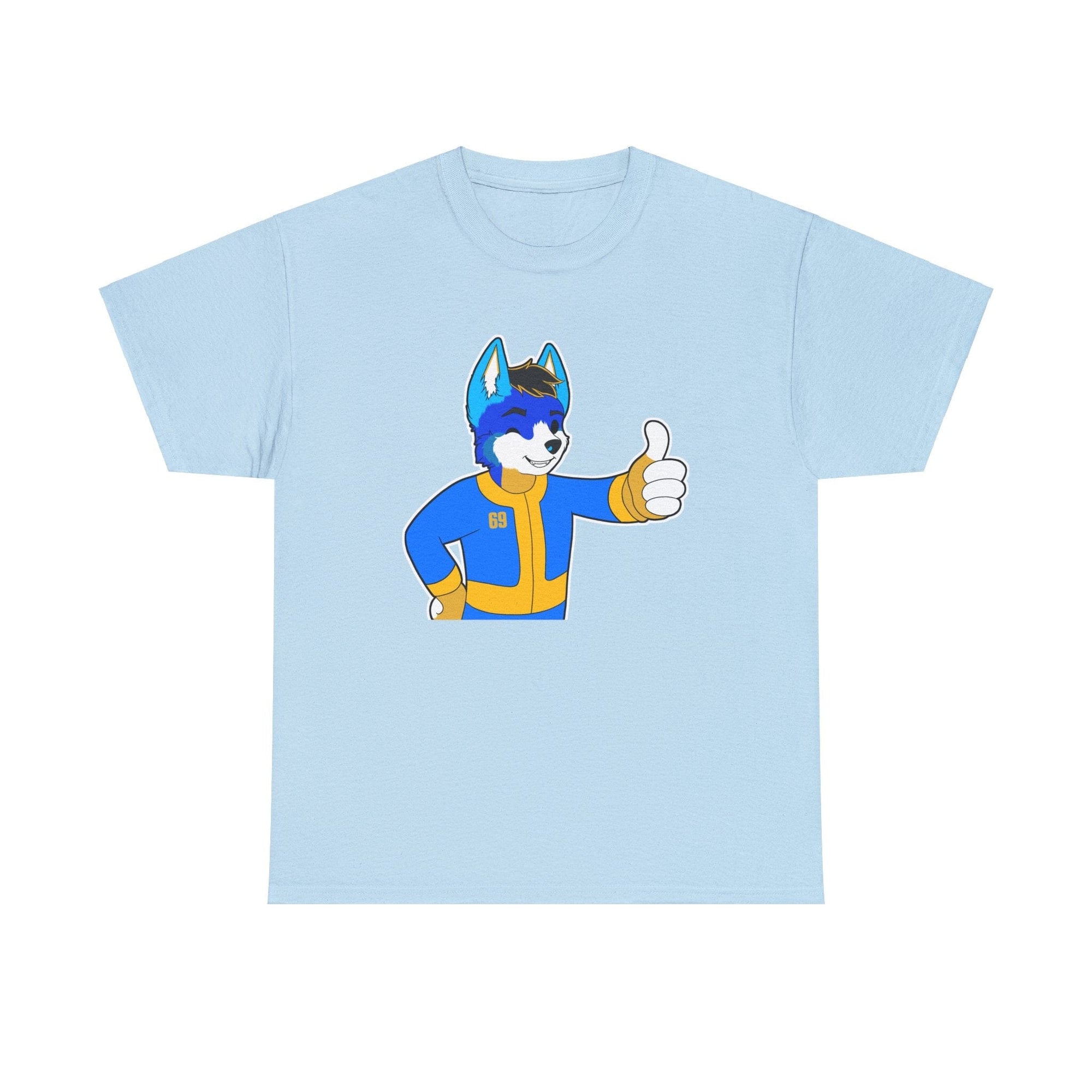 FALLOUT HUND - T-Shirt T-Shirt AFLT-Hund The Hound Light Blue S 