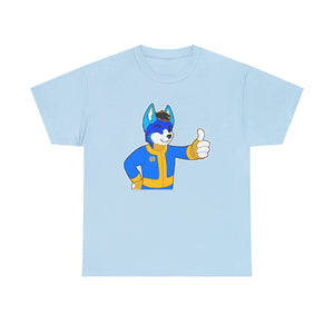 FALLOUT HUND - T-Shirt T-Shirt AFLT-Hund The Hound Light Blue S 