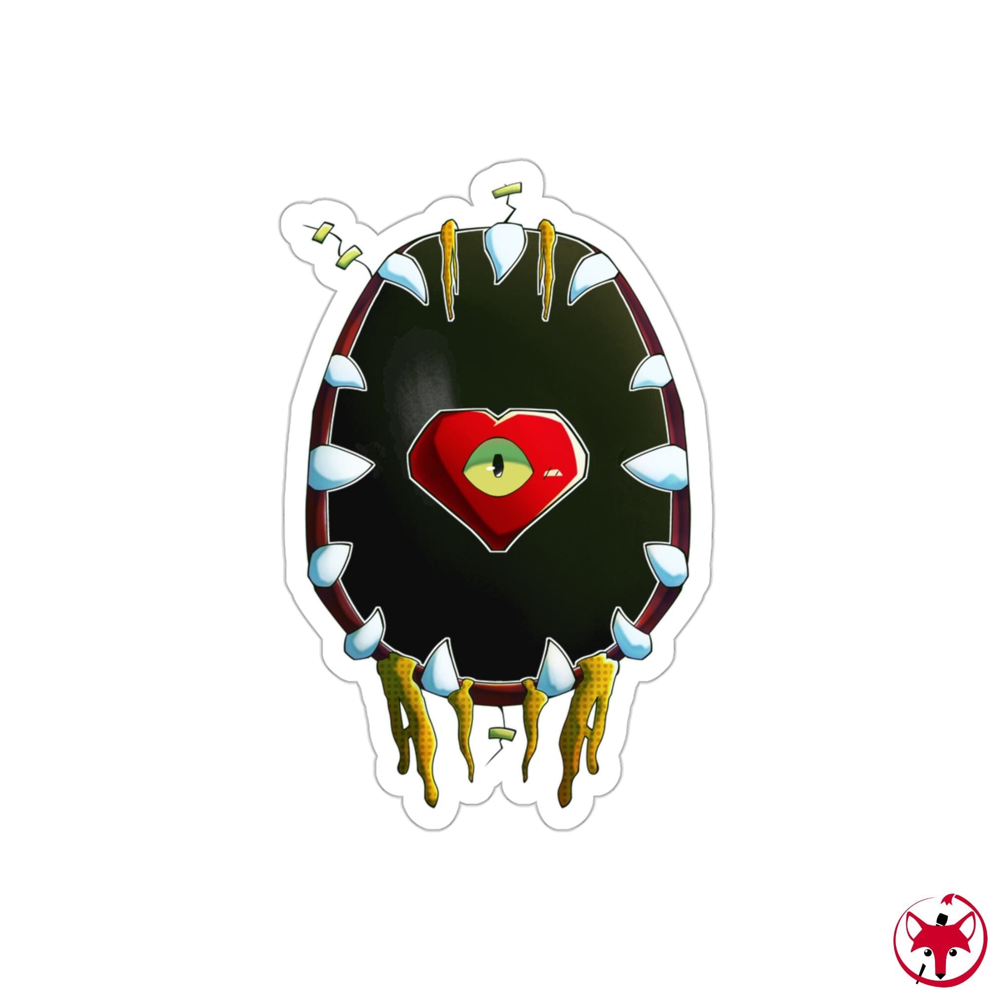 Mad Rat's heart! - Sticker Sticker AFLT-DaveyDboi A Pack of 4 stickers 