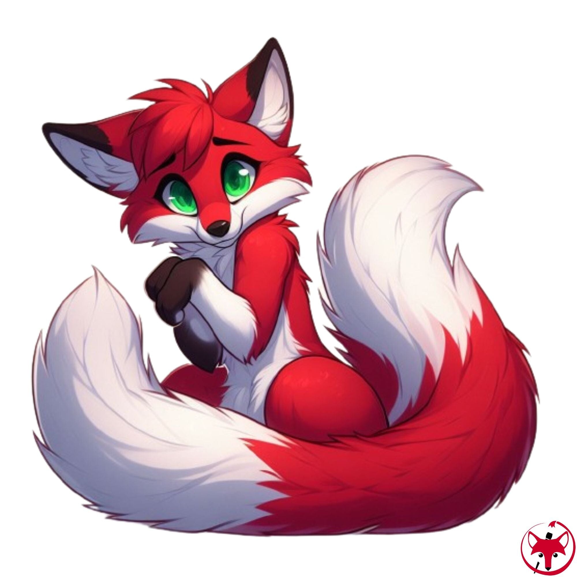Artwork Fox - Sticker