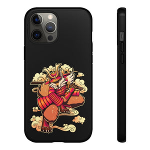 Furry Samurai by Isagu Art - Phone Case Phone Case Artworktee iPhone 12 Pro Max Glossy 