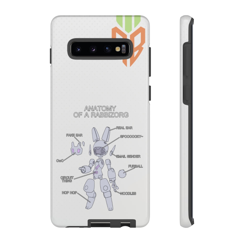Anatomy Of a Rabbizorg - Phone Case Phone Case Lordyan Samsung Galaxy S10 Plus Glossy 