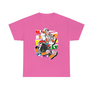 Ally Pride Marcus Wolf - T-Shirt T-Shirt Artworktee Pink S 