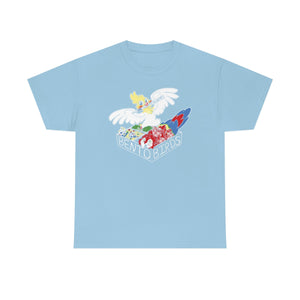 Bento Birds - T-Shirt T-Shirt Crunchy Crowe Light Blue S 