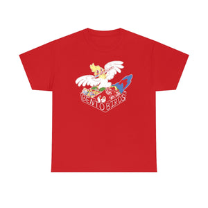 Bento Birds - T-Shirt T-Shirt Crunchy Crowe Red S 