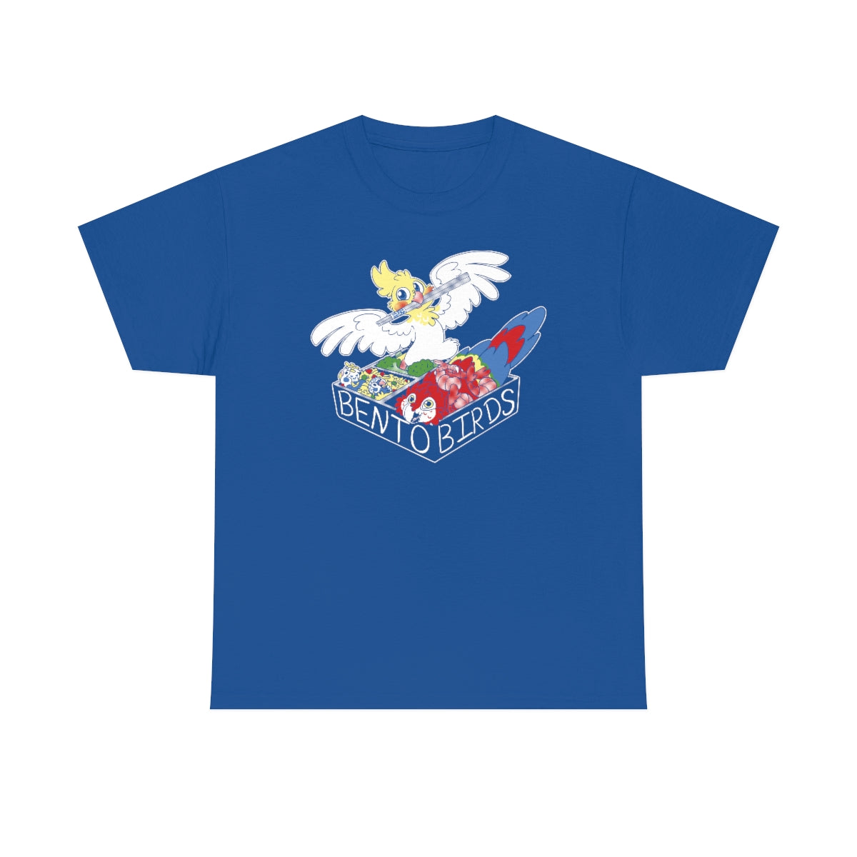 Bento Birds - T-Shirt T-Shirt Crunchy Crowe Royal Blue S 