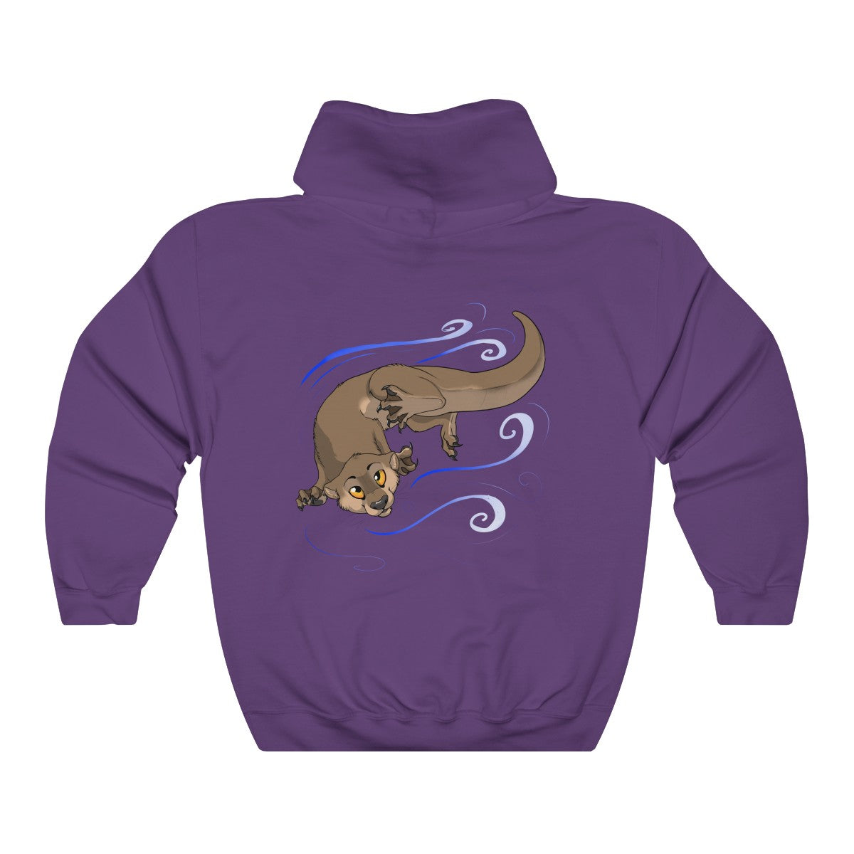 Otter - Hoodie Hoodie Dire Creatures Purple S 