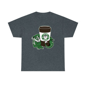 Dragon Coffee - T-Shirt T-Shirt Artworktee Dark Heather S 