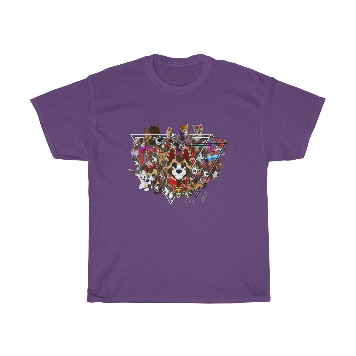 For The Fans - T-Shirt T-Shirt Corey Coyote Purple S 
