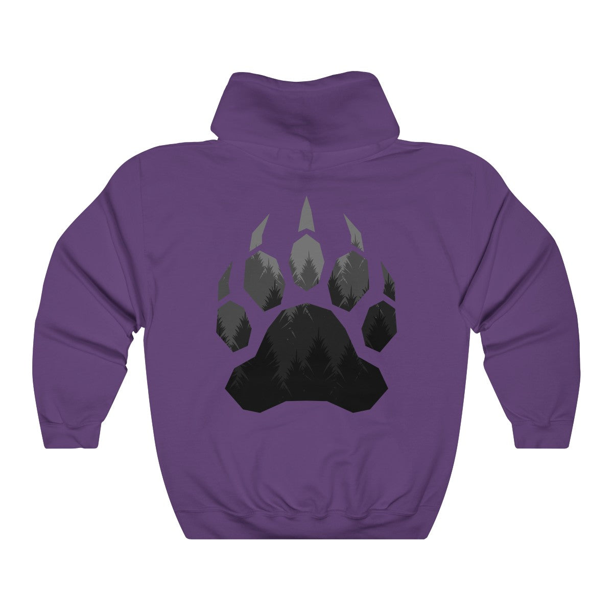 Forest Bear - Hoodie Hoodie Wexon Purple S 