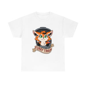 Furry Trash - T-Shirt T-Shirt Artworktee White S 