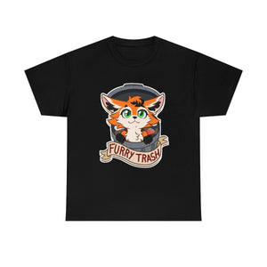 Furry Trash - T-Shirt T-Shirt Artworktee Black S 
