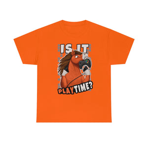Is It Playtime - T-Shirt T-Shirt Artworktee Orange S 
