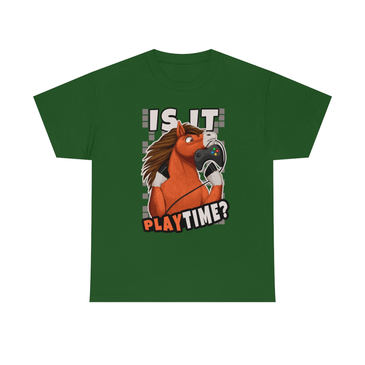 Is It Playtime - T-Shirt T-Shirt Artworktee Green S 