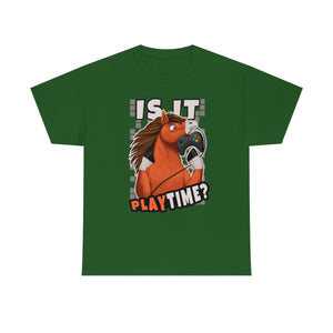 Is It Playtime - T-Shirt T-Shirt Artworktee Green S 