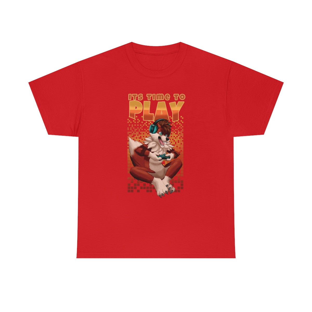 Its Time to Play - T-Shirt T-Shirt Artworktee Red S 