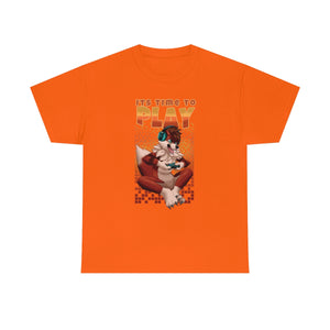Its Time to Play - T-Shirt T-Shirt Artworktee Orange S 
