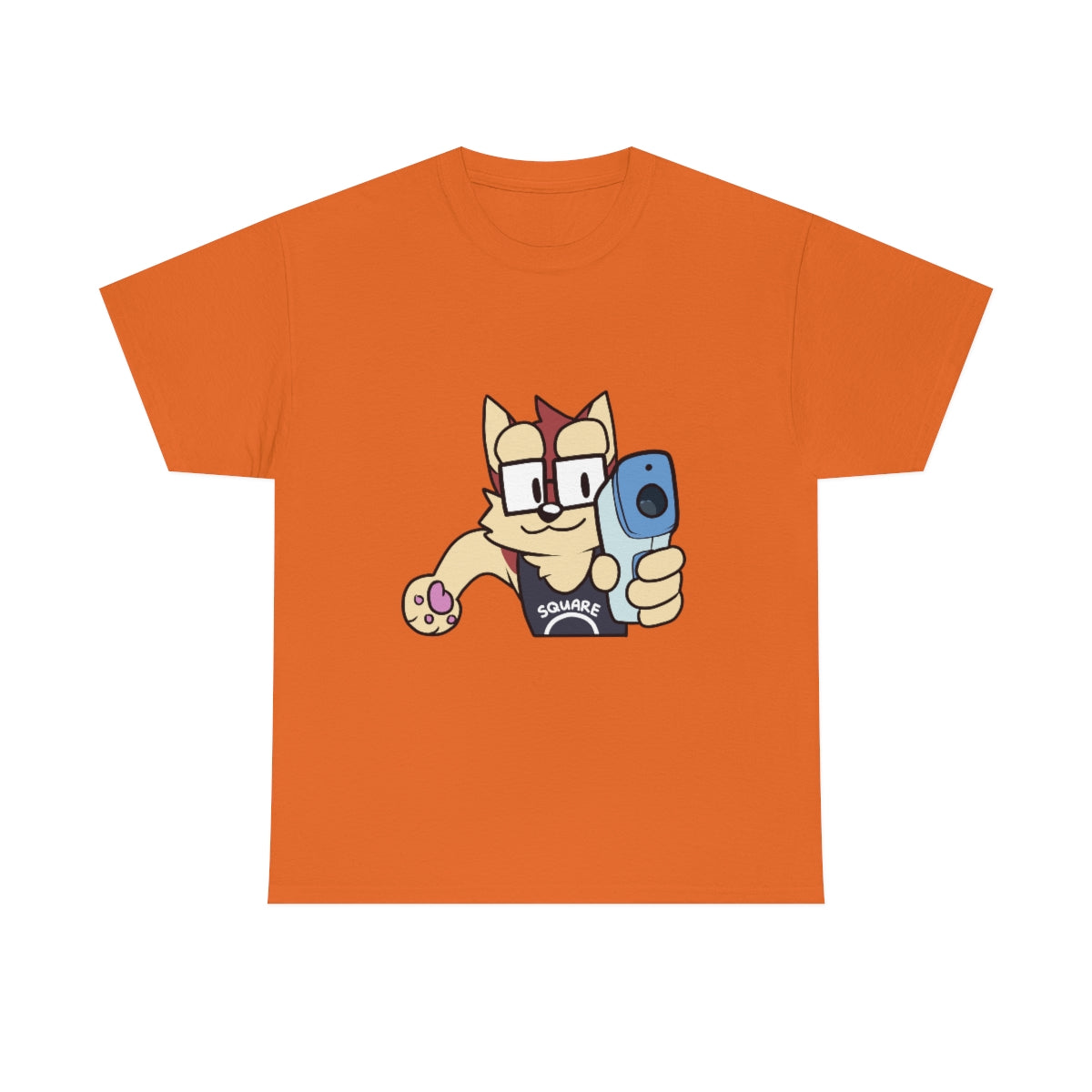 Let Me Scan You - T-Shirt (Double Sided Print) T-Shirt Ooka Orange S 