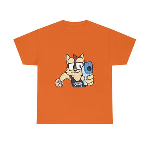 Let Me Scan You - T-Shirt (Double Sided Print) T-Shirt Ooka Orange S 