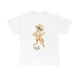 Lion Girl - T-Shirt T-Shirt Artworktee White S 