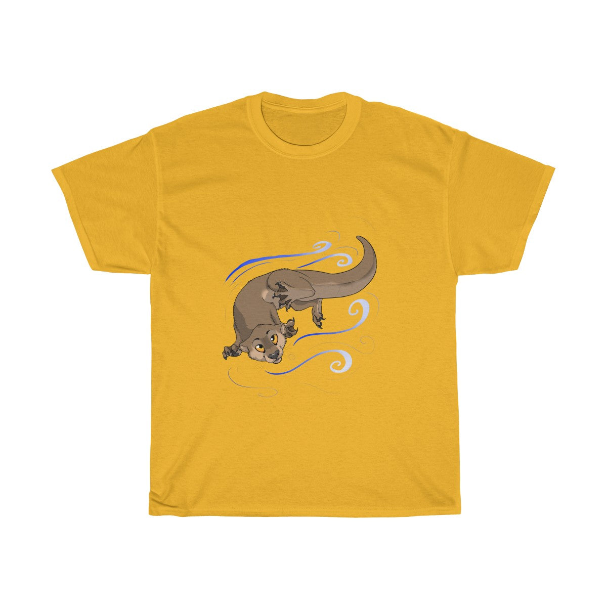 Otter - T-Shirt T-Shirt Dire Creatures Gold S 