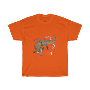 Otter - T-Shirt T-Shirt Dire Creatures Orange S 