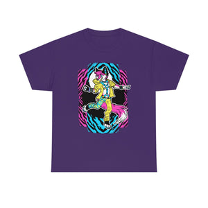 Rave Fox - T-Shirt T-Shirt Artworktee Purple S 