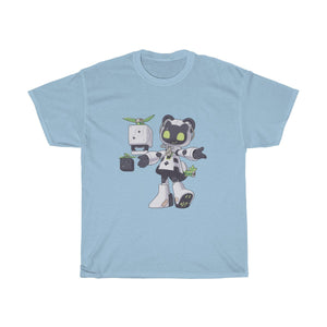 Robot Panda-Tangtang - T-Shirt T-Shirt Lordyan Light Blue S 