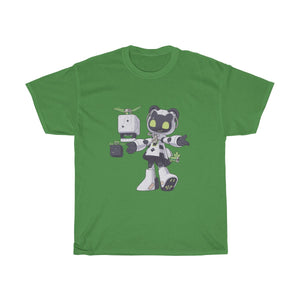 Robot Panda-Tangtang - T-Shirt T-Shirt Lordyan Green S 