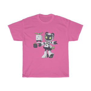 Robot Panda-Tangtang - T-Shirt T-Shirt Lordyan Pink S 