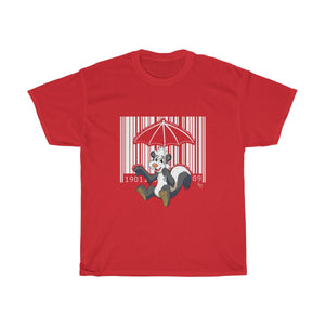 Skunk Barcode - T-Shirt T-Shirt Paco Panda Red S 