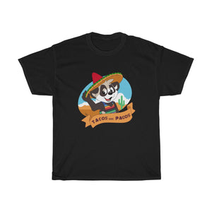Tacos Los Pacos - T-Shirt T-Shirt Paco Panda Black S 