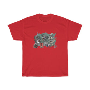 Thabo's Store - T-Shirt T-Shirt Thabo Meerkat Red S 