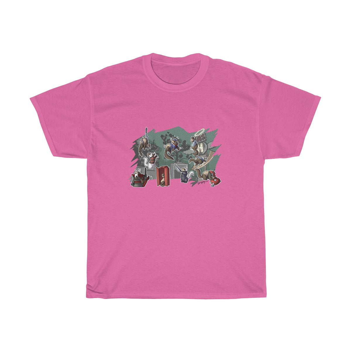 Thabo's Store - T-Shirt T-Shirt Thabo Meerkat Pink S 