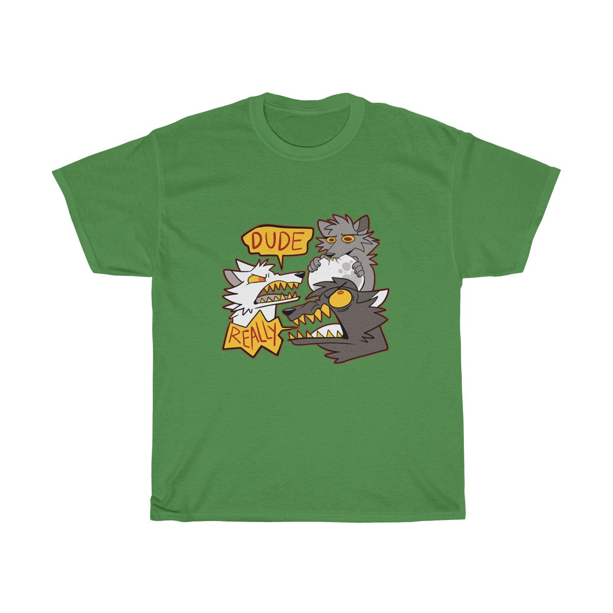 Three Wolf Moon - T-Shirt T-Shirt Cyamallo Green S 