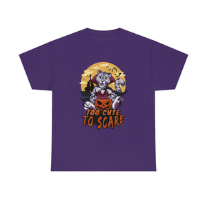 Too Cute to Scare - T-Shirt T-Shirt Artworktee Purple S 