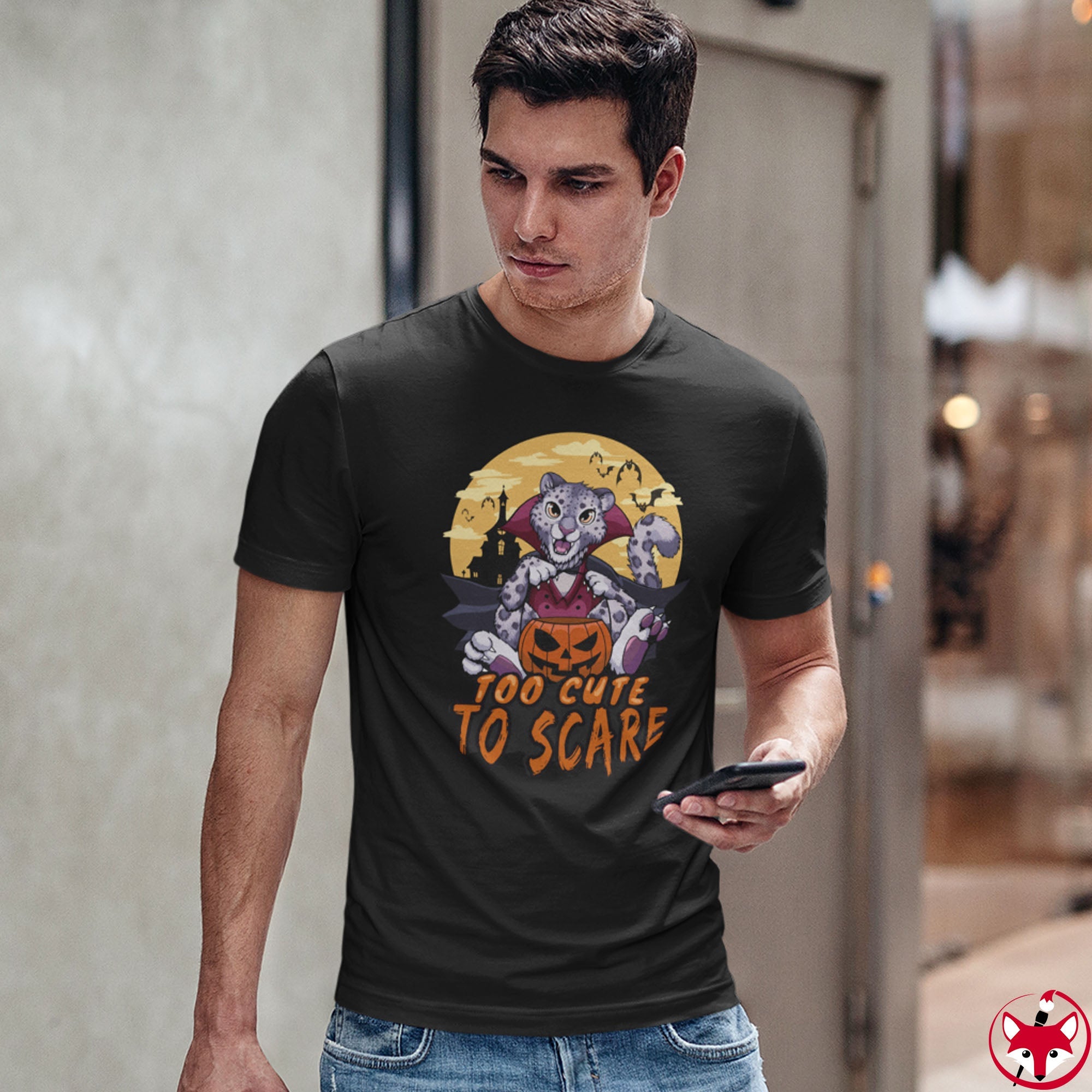 Too Cute to Scare - T-Shirt T-Shirt Artworktee 