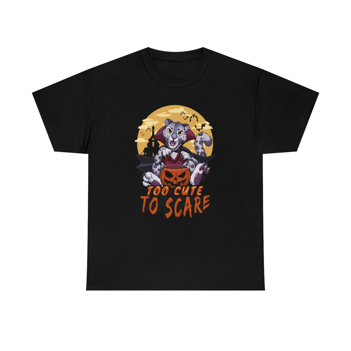 Too Cute to Scare - T-Shirt T-Shirt Artworktee Black S 