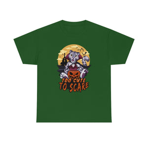 Too Cute to Scare - T-Shirt T-Shirt Artworktee Green S 