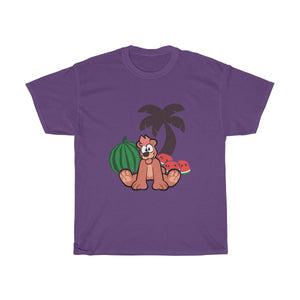 Tropical Bear - T-Shirt T-Shirt Motfal Purple S 
