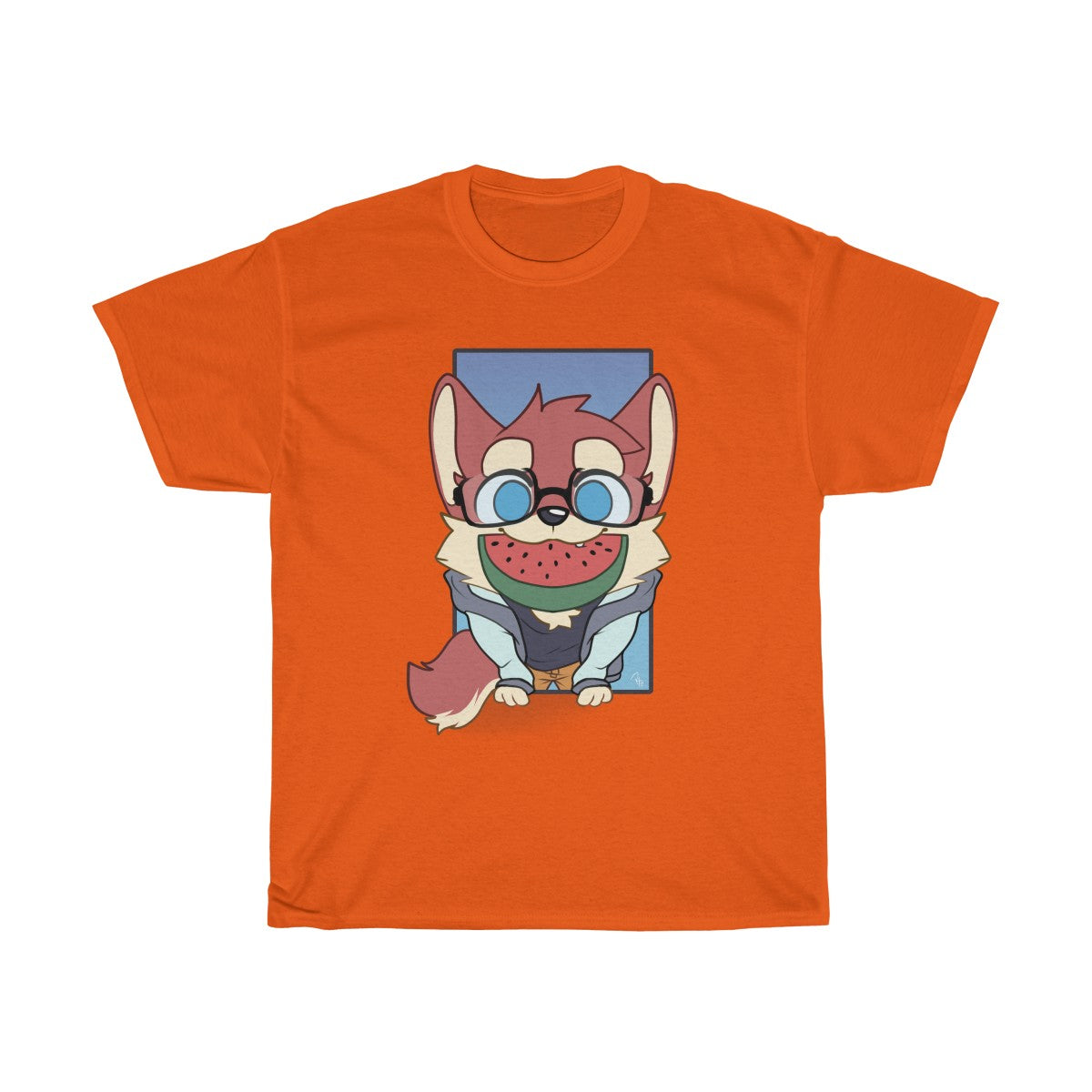 Watermelon Flat - T-Shirt T-Shirt Ooka Orange S 