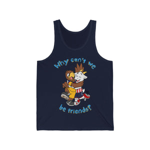 Why Can't we be Friends? - Tank Top Tank Top Paco Panda Navy Blue XS 