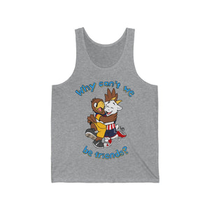 Why Can't we be Friends? - Tank Top Tank Top Paco Panda Heather XS 