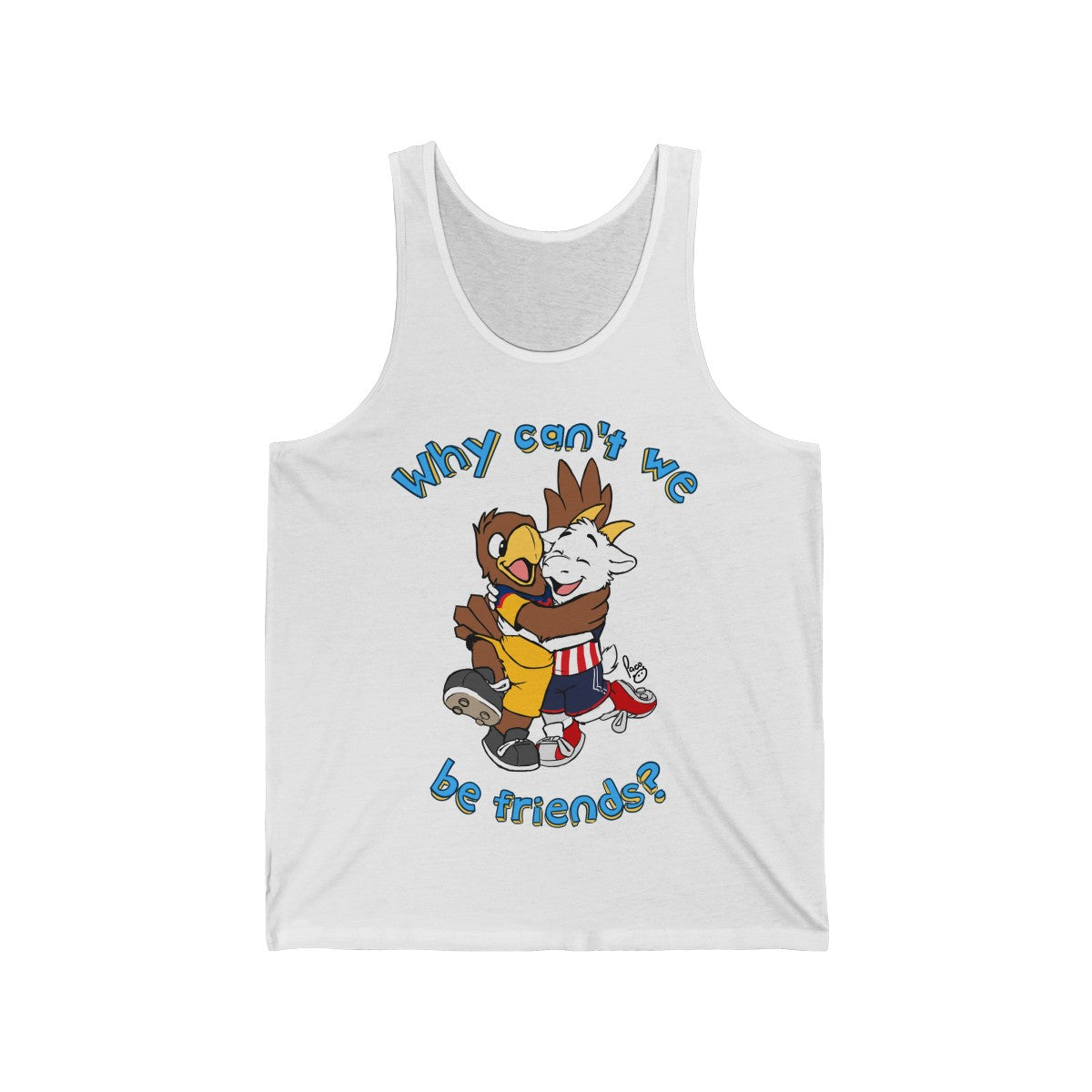 Why Can't we be Friends? - Tank Top Tank Top Paco Panda White XS 